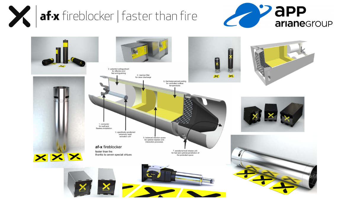 AF-X Fireblocker teknisk gjennomskjæring