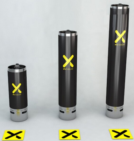 AF-X Fireblocker Nano sylindriske enheter (C-serien)