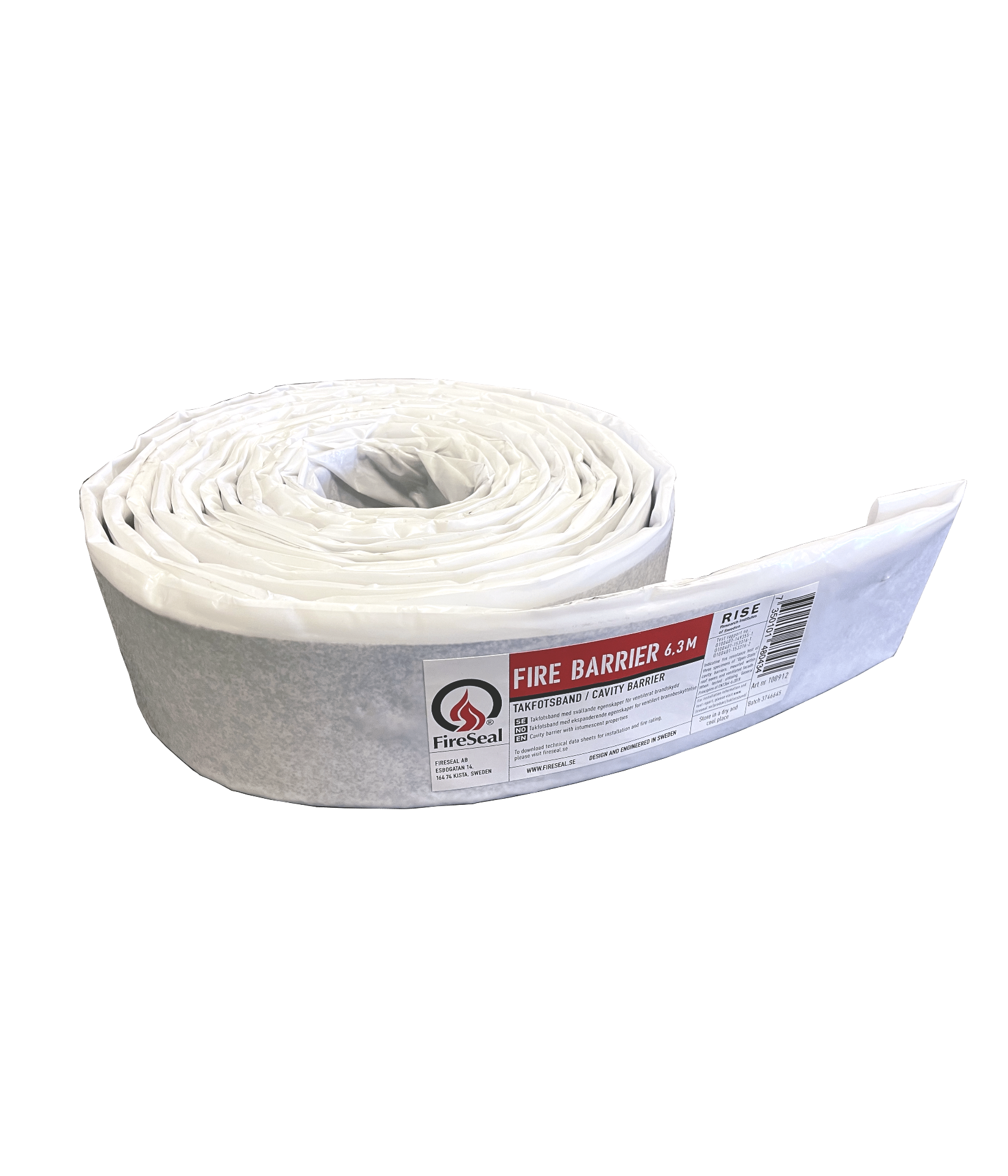 BVS Fire Barrier brannhemmende produktrull